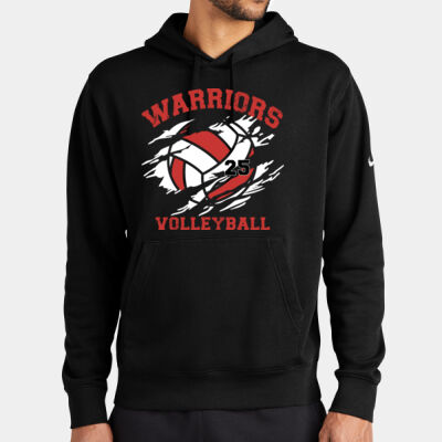 Nike Club Mohawk Volleyball Custom Number Hoodie Thumbnail