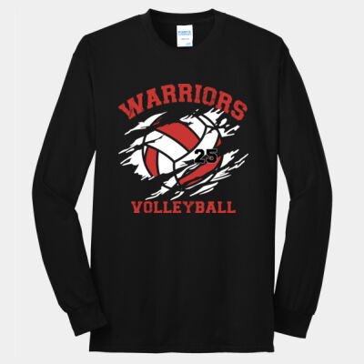 Port And Company Mohawk Volleyball Custom Number Long Sleeve Tee Thumbnail