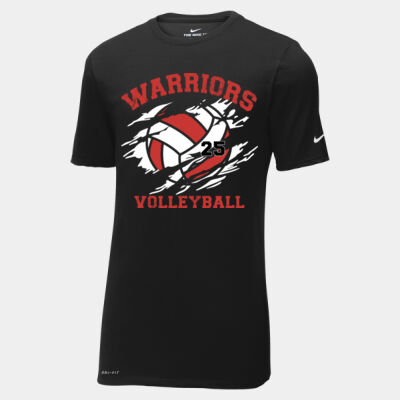 Nike Club Mohawk Volleyball Custom Number Tee Thumbnail